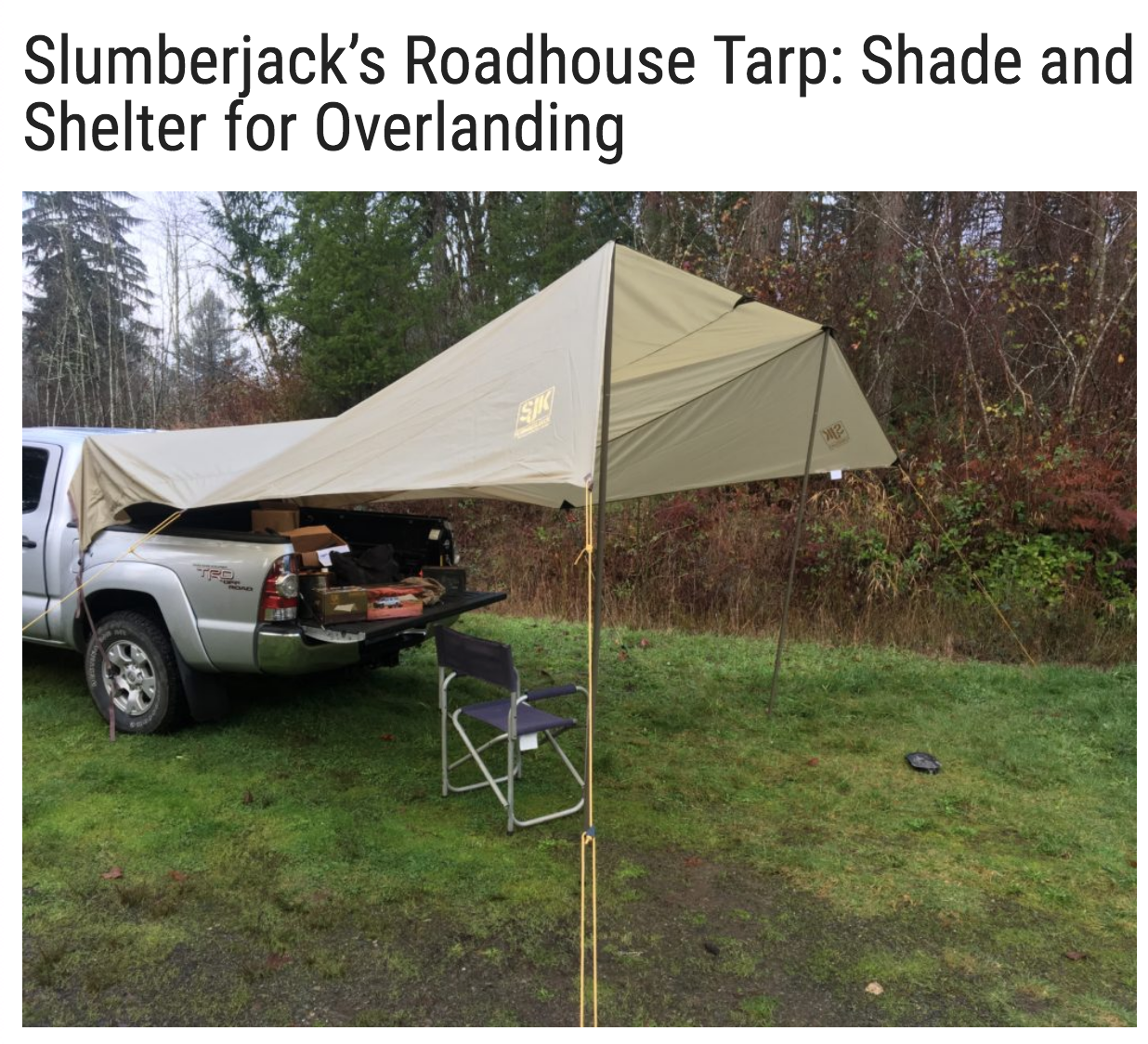 Loadout Room Roadhouse Tarp Slumberjack